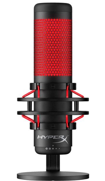 HyperX HX-MICQC-BK QuadCast - Gaming Mikrofon