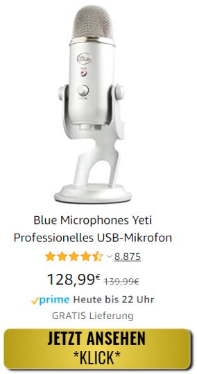 Standmikrofon Blue Yeti USB